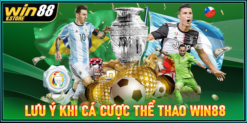 Điều cần phải lưu ý khi cá cược thể thao win88 dành cho người dùng mới